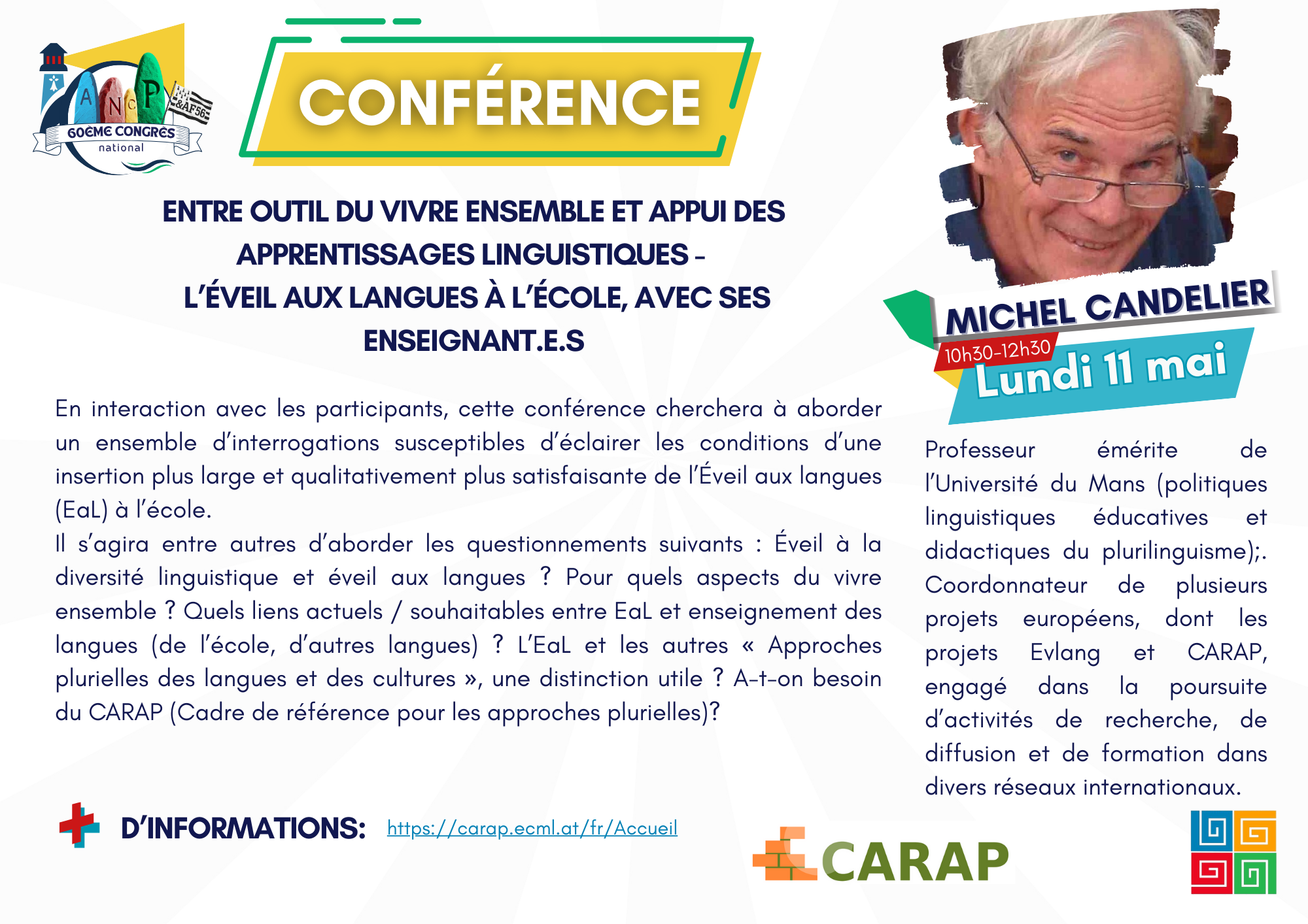 Conférence Michel Candelier